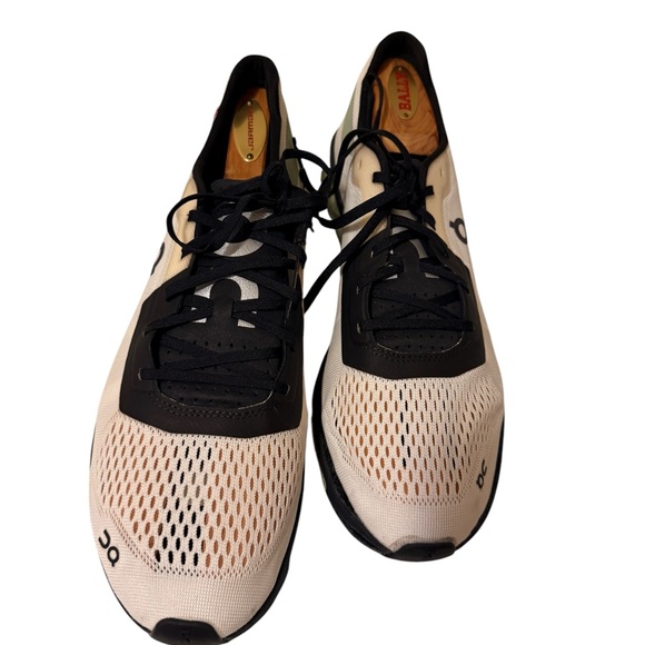 ON Men CLOUDFLASH 2 Sneakers, White/Black/Green - Picture 11 of 13